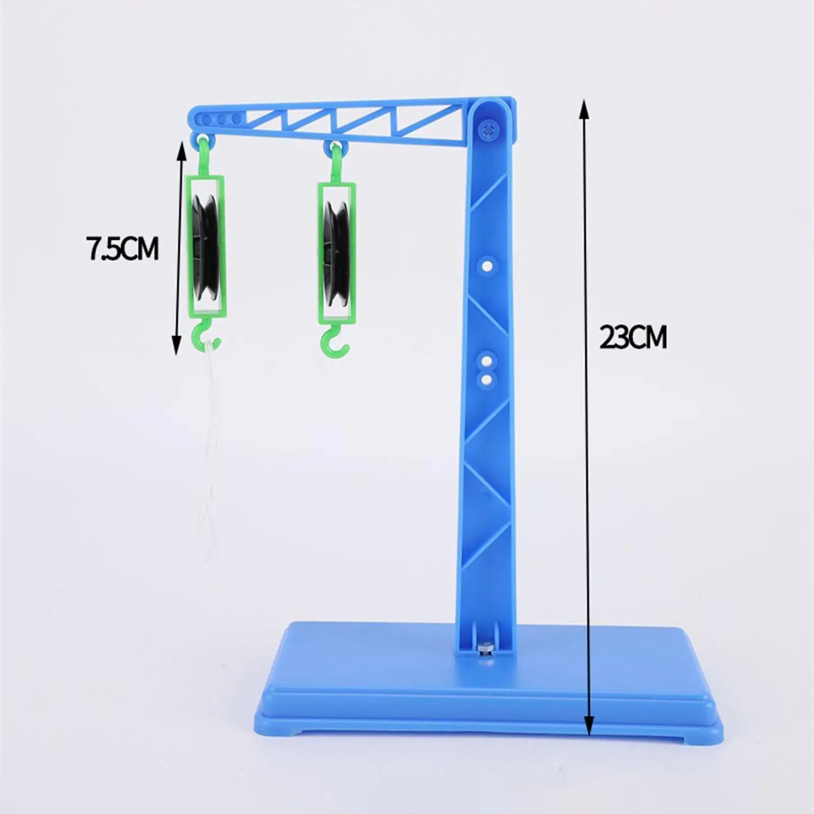 Pulleys Block with Stand Demonstrator Physics Experiment Set for School Kids