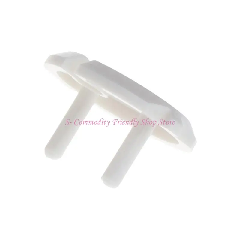 Cubiertas para enchufes 85AE, paquete 10, cubiertas para enchufes protectores eléctricos a prueba niños, color blanco - imagen 3