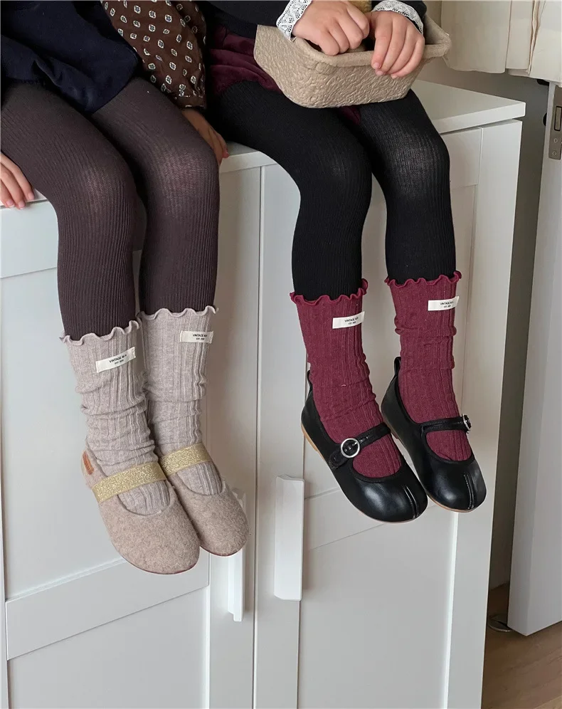 Calcetines con volante para niña – Algodón suave y transpirable - imagen 4
