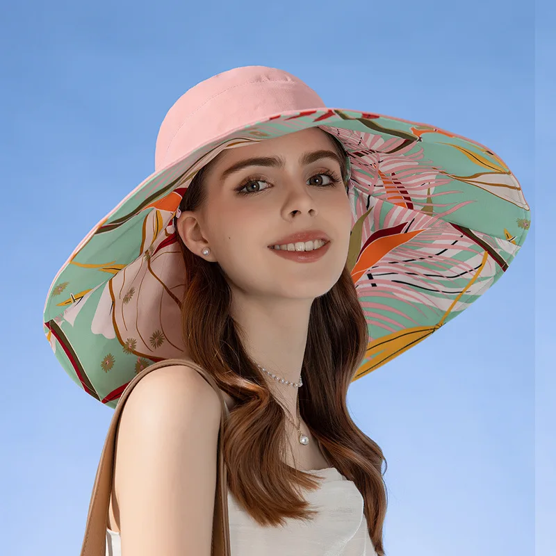 Sombrero infantil UV con ala extensible para verano - imagen 2