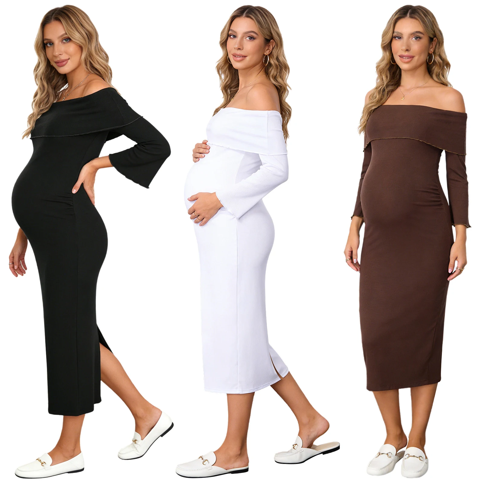 Vestido de maternidad detalle