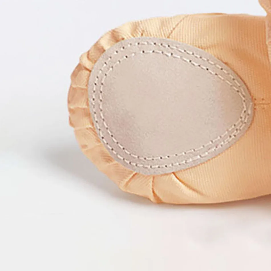 Zapatillas ballet de lona para niña con suela blanda dividida - imagen 5