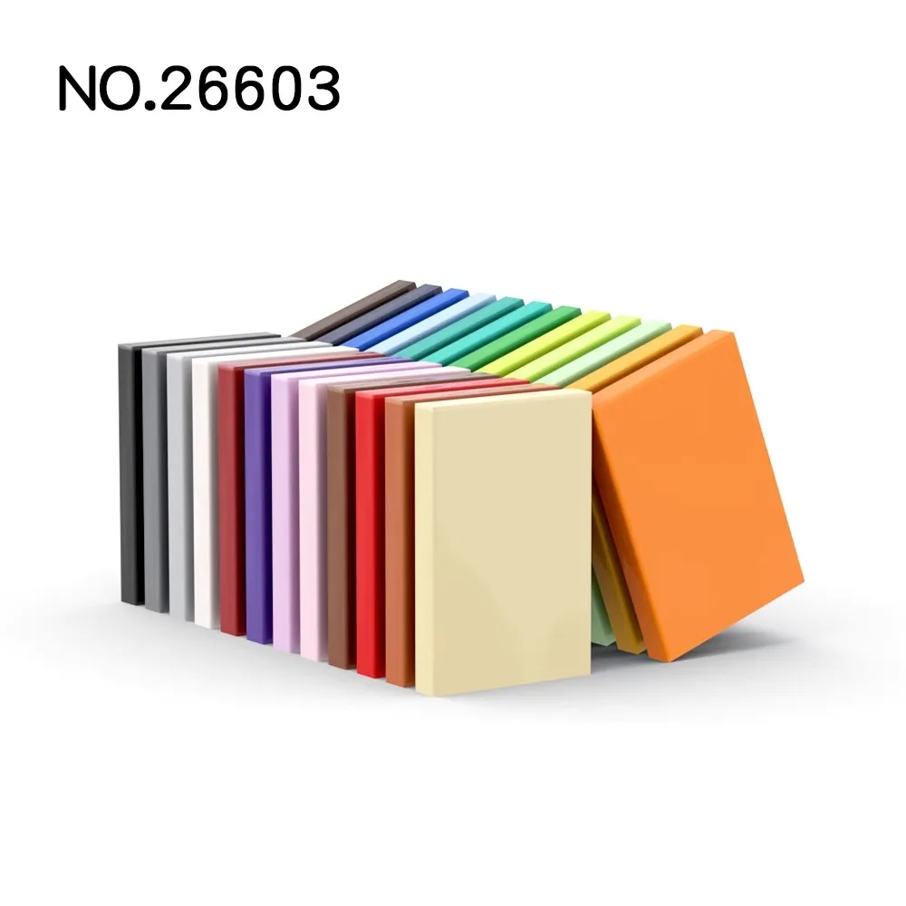 20 piezas MOC Compatible ensambla partículas 26603 azulejo 2x3 piezas de bloques de construcción DIY piezas de tecnología educativa juego cerebral creativo - imagen 2