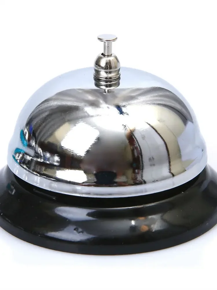 Campana de mesa de acero inoxidable para restaurante resistente