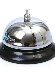 Campana de mesa de acero inoxidable para restaurante resistente