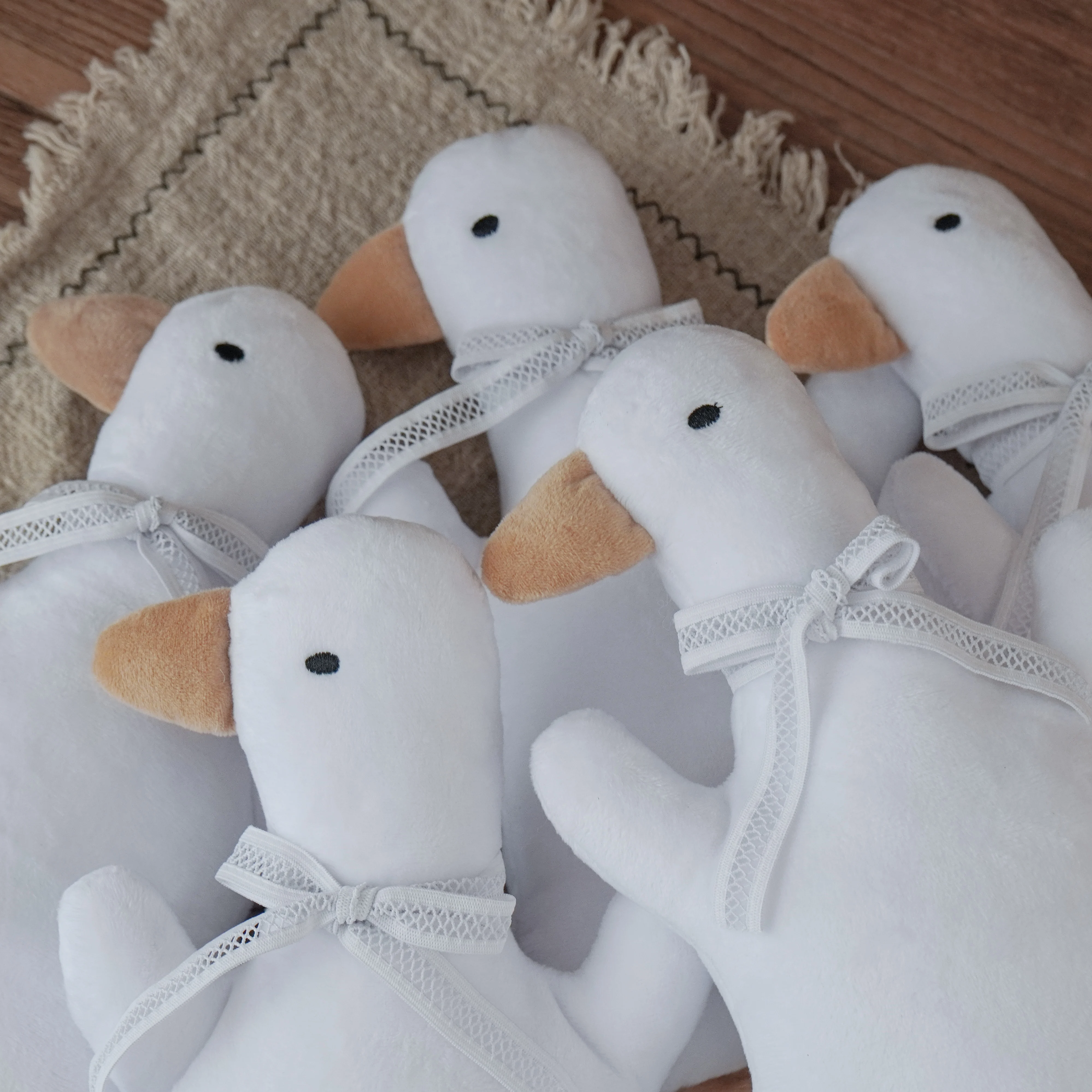 1 Uds. Muñeco de ganso de dibujos animados de estilo nórdico, juguete para dormir para bebé, peluche suave, decoración del hogar, regalo para niños - imagen 4