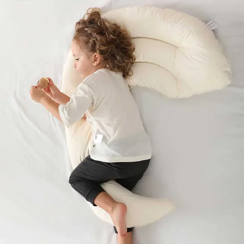 Almohada cóncava de dibujos animados para recién nacido, para las piernas de espuma viscoelástica cojín, para dormir de lado y rodilla - imagen 2