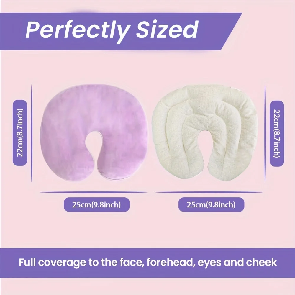 Mascarilla facial térmica y fría para ojos, SPA en casa - imagen 4