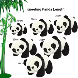 Peluche panda suave para niños y bebés