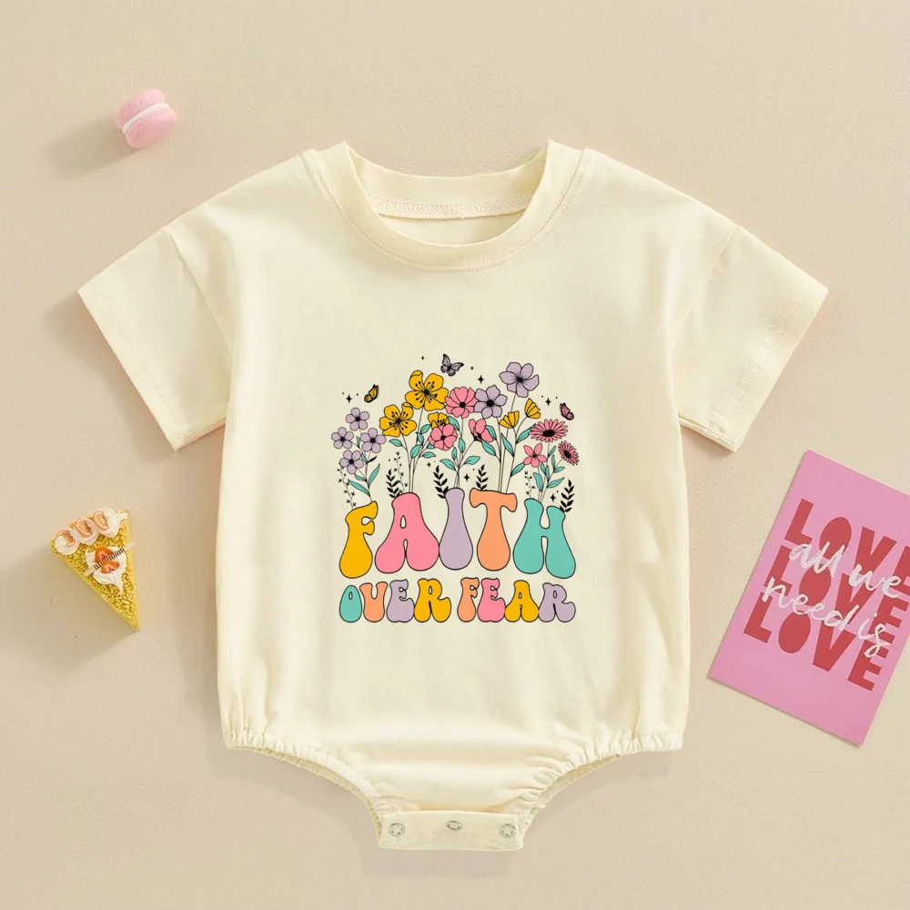 Body de manga corta con estampado floral para bebé – Talla grande - imagen 4