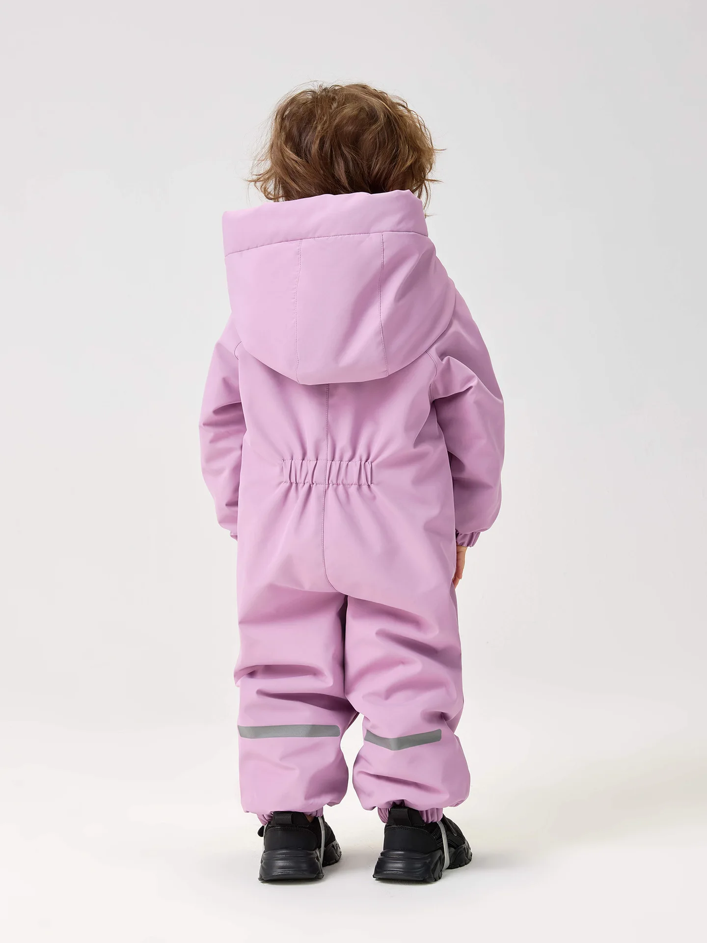 Ropa de invierno para bebés de 2 a 5 años, forro de piel cálido, traje para la nieve para niños, peleles de esquí a prueba de viento para bebés, monos para niñas - imagen 4