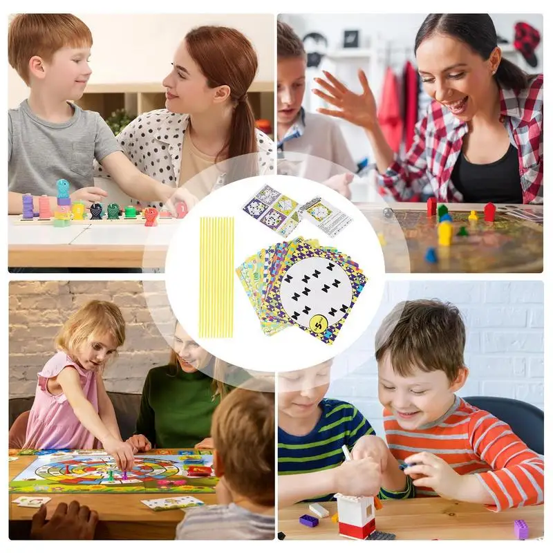 Juego de cartas divididas, juego de cartas, juego de estrategia, juguete, educación de escritorio Simple, entretenimiento, lógica de interacción entre padres e hijos - imagen 5