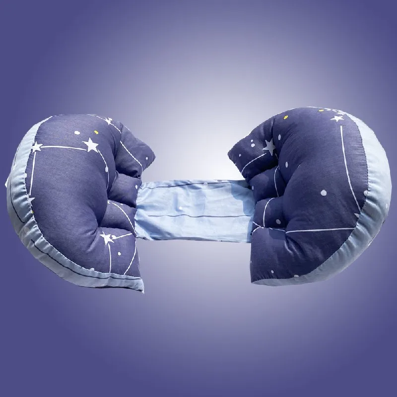 Almohada de maternidad en U para embarazo – 100% algodón lavable