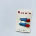 2pcs light blue 4