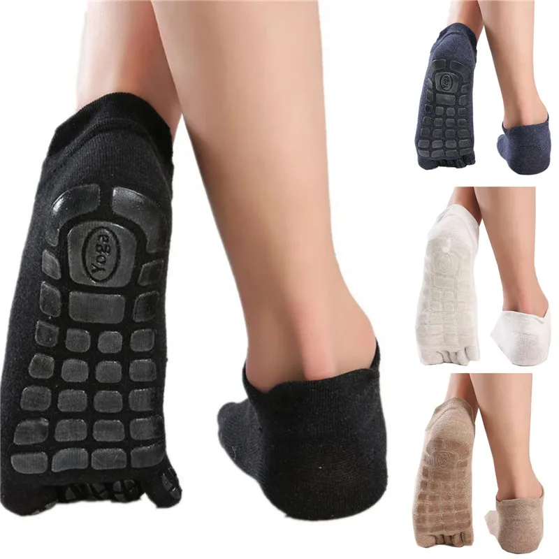 Calcetines cinco dedos retro de niño – Algodón antideslizante