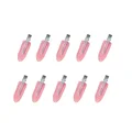 10pcs Pink glitter