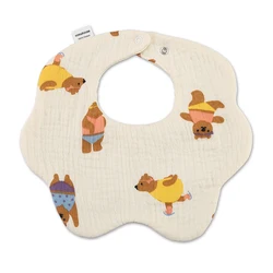 Babero bandana de algodon para bebe - Estilo coreano verano