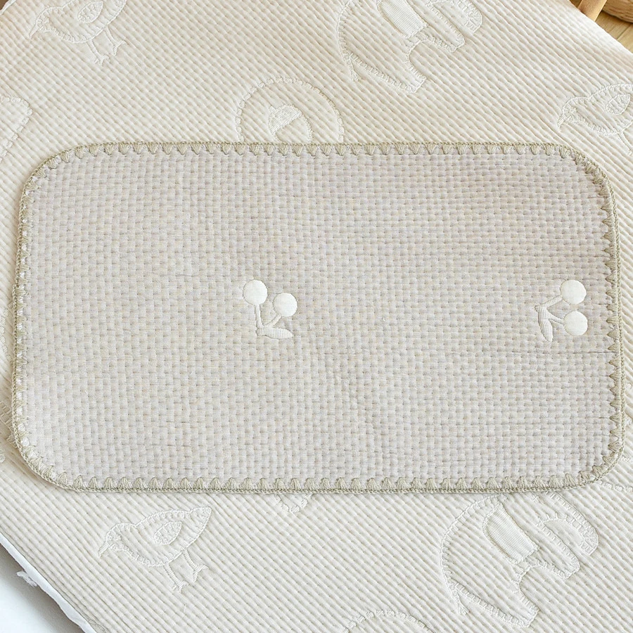 cherry pillow towel
