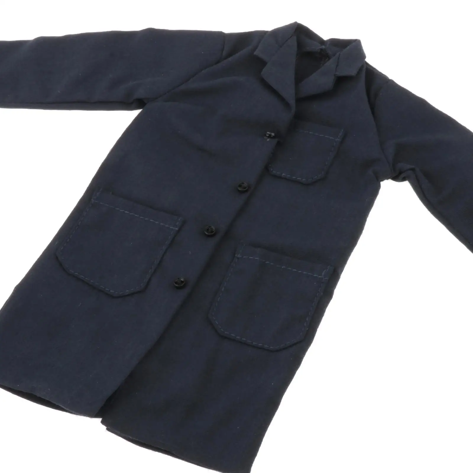 1/6 Male Figure Clothes Dolls Dress up Stylish Casual Trench Coat Male Figure Coat for 12'' inch Soldier Figures Accessories