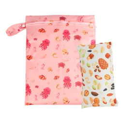 Bolsa húmeda impermeable para pañales de tela lavables