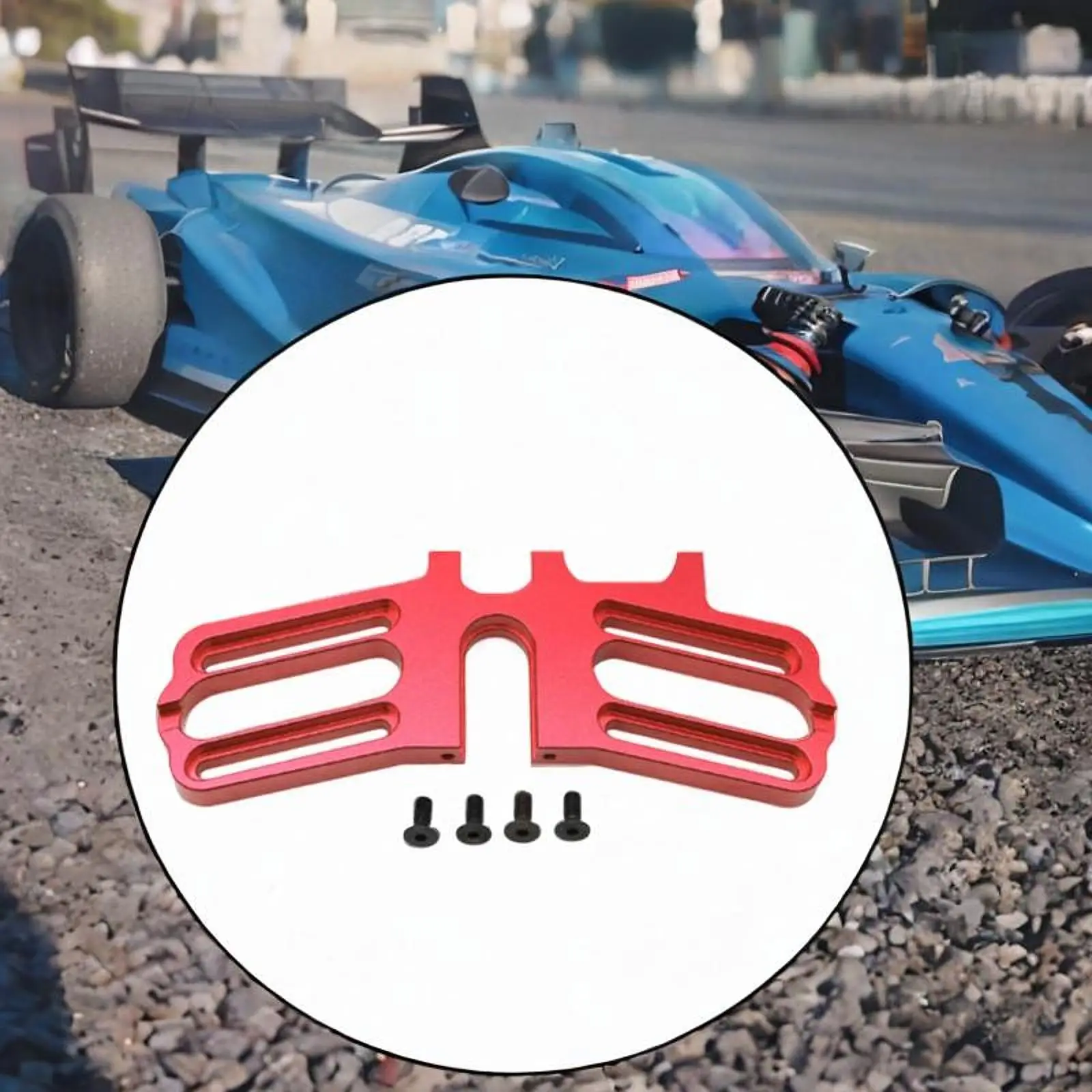 1:7 RC Car Double Motor Bracket Quick Release Motor Mount Holder for Crawler Remote Control Car