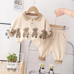 Conjunto infantil chándal para primavera y otoño – Camiseta y pantalón