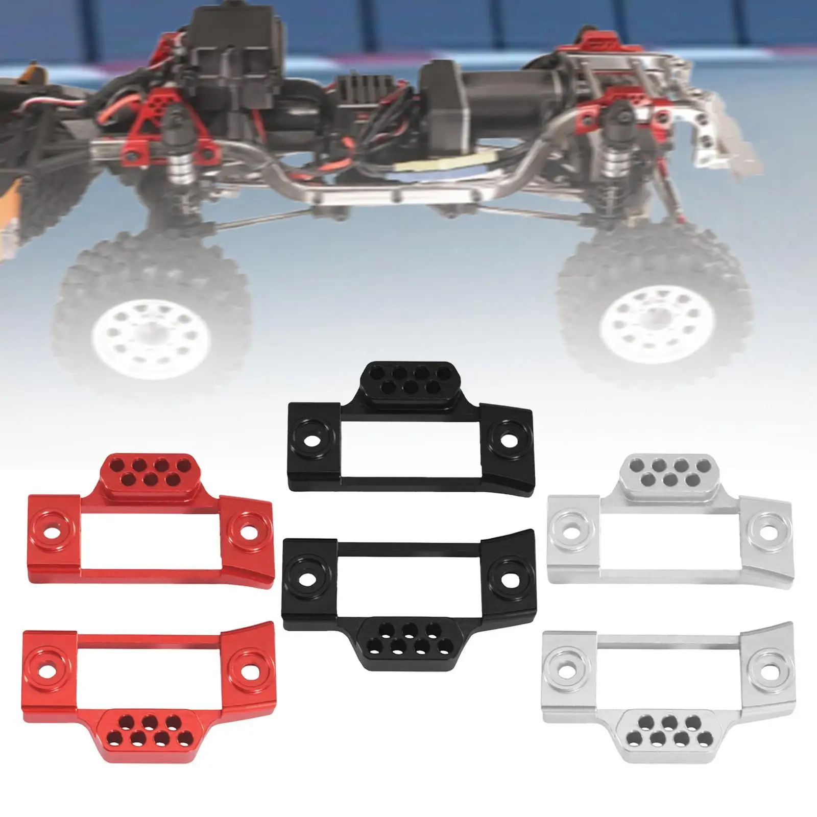 RC Car Shock Mounts Heavy Duty Shock Hoops for 1/12 H12Y Remote Control Car