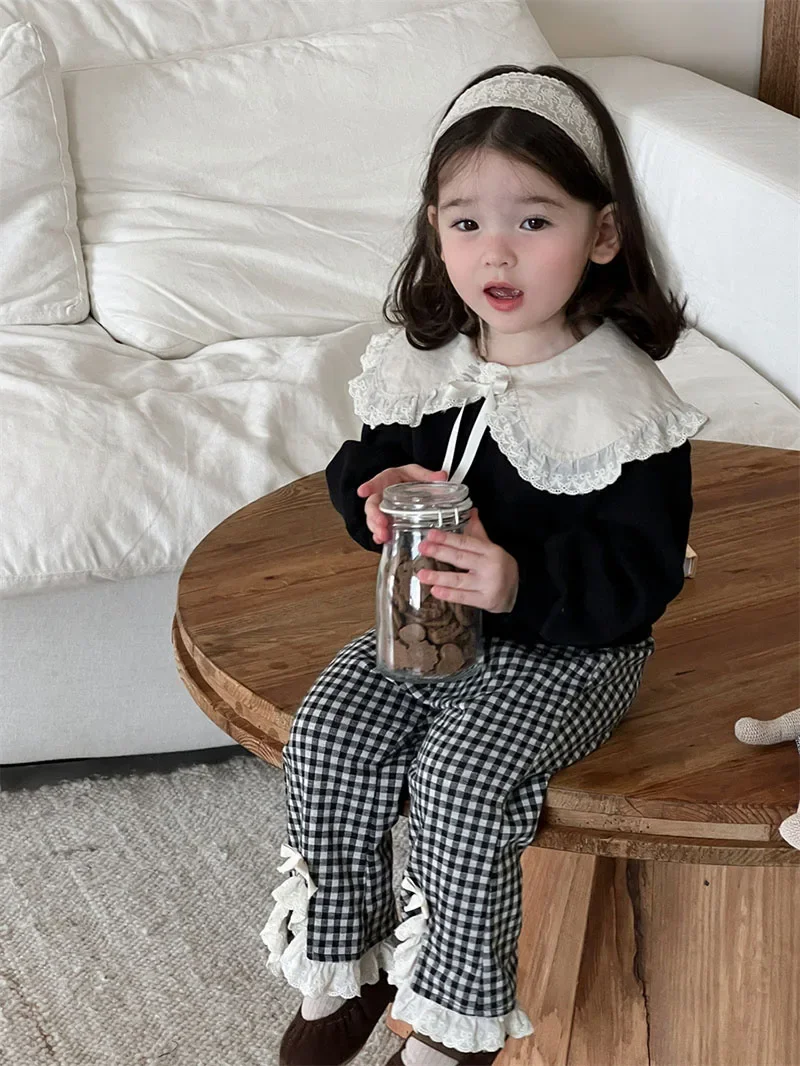 MILANCEL Sudadera con capucha de punto fino para bebé niña - imagen 2