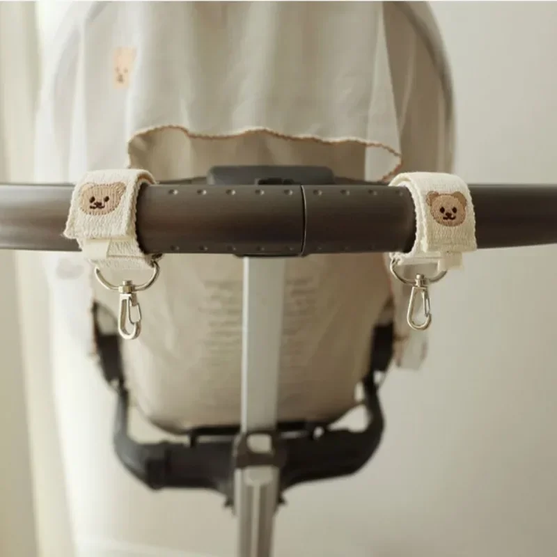 Ganchos para cochecito de bebé colgar bolsos y pañales de mamá - imagen 4