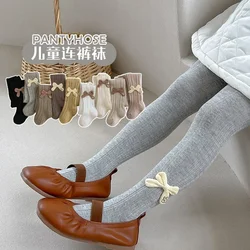 Leggings infantiles con lazo para niñas – Suaves y cómodos