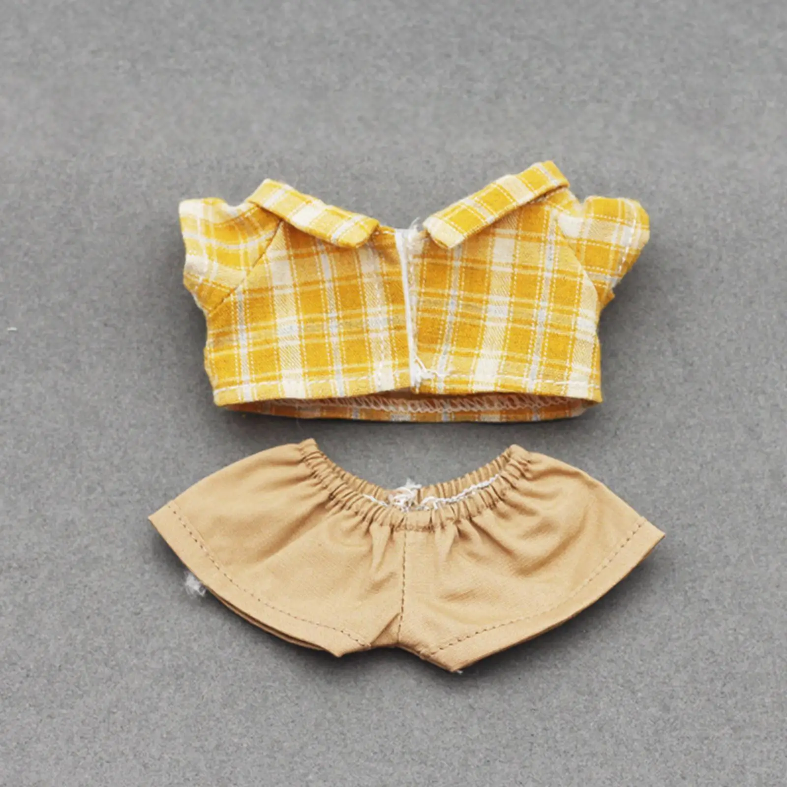 Mini 6 inch Doll Clothes Boy Doll Clothes Set Comfortable,Doll Accessories Clothing Cute Doll Clothes Suit for Age 5-7 8-10