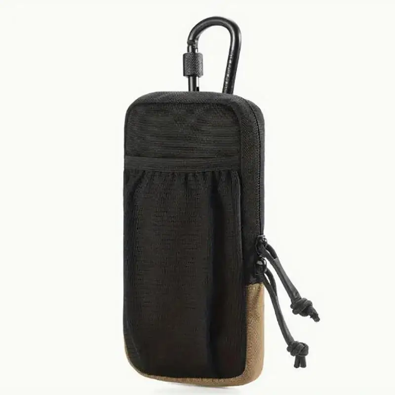 Bolso de pecho informal para hombre, cartera para teléfono informal a la moda, deportes al aire libre, turismo, ciclismo, funda para teléfono móvil multifuncional para hombre