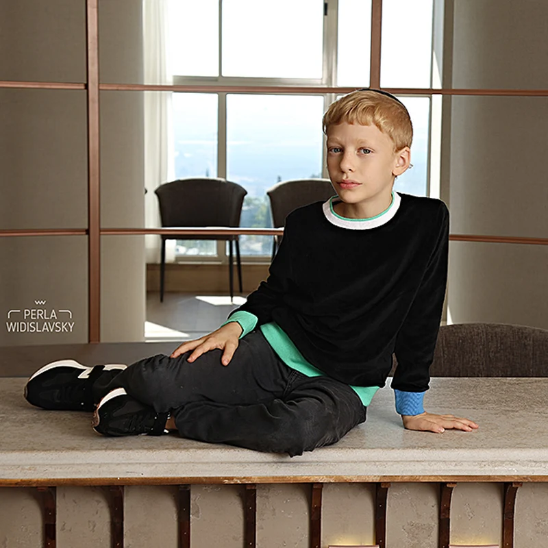 Conjunto de ropa de invierno para adolescentes, conjunto para niñas y niños, faldas de vestir para niñas modestas, ropa de otoño e invierno de terciopelo negro - imagen 5