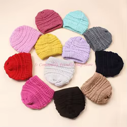 Boina de punto para bebé recién nacido – Gorro infantil bonito