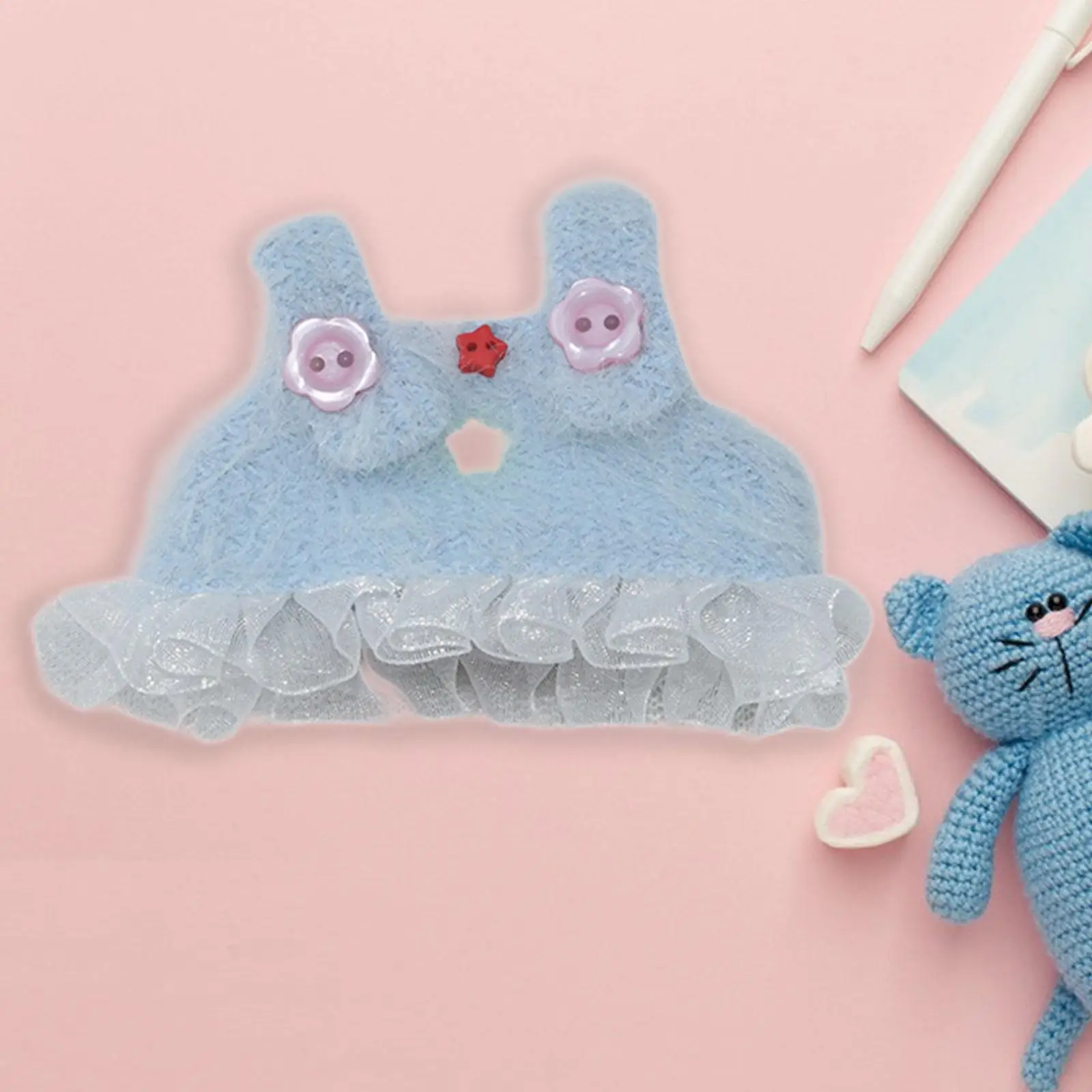 Dolls Dress Miniature Clothes Accessories for 17cm Girl Dolls Birthday Gifts, Halloween Gifts