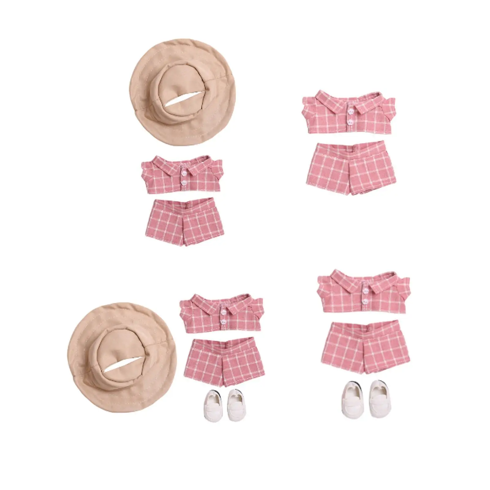 Plush Doll Clothes Pants Photo Props Doll Clothes for 15cm Dolls