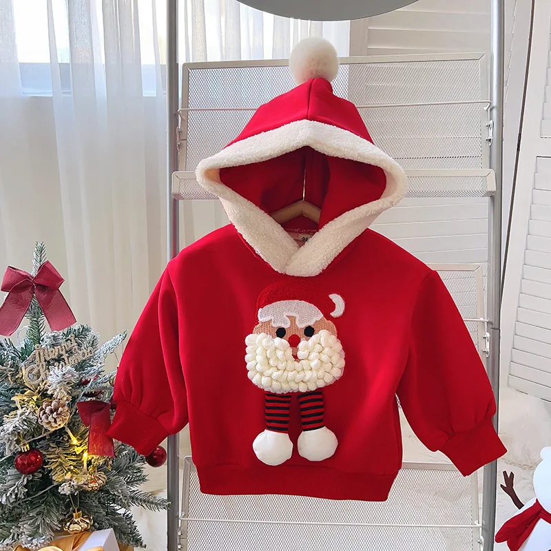 Sudadera acolchada navideña para bebé – Cálido jersey de invierno - imagen 5