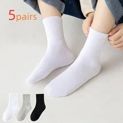 Lawadka calcetines algodón blanco negro gris niños 3-13 años