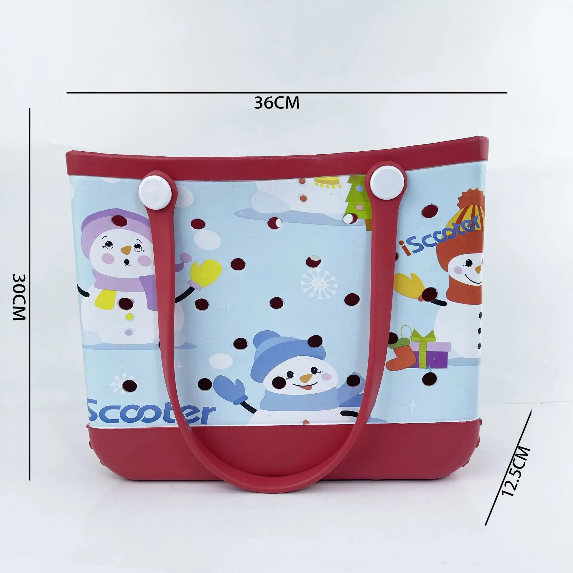 Snowman red