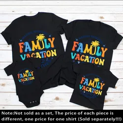 Camisetas a juego para toda la familia en vacaciones de verano