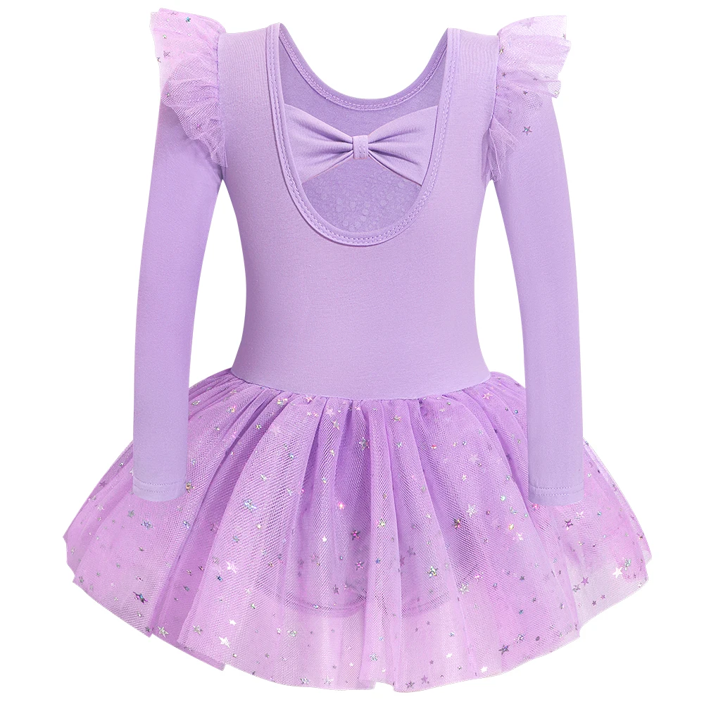 Leotardo de ballet con purpurina niña – Gimnasia y baile - imagen 4