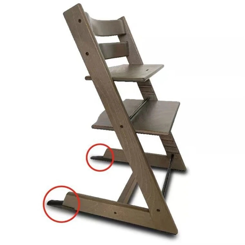 Almohadilla antideslizante de seguridad para trona de bebé, cubierta de inserción de pies, soporte de silla para niños, almohadilla extendida para silla alta Stokk - imagen 4