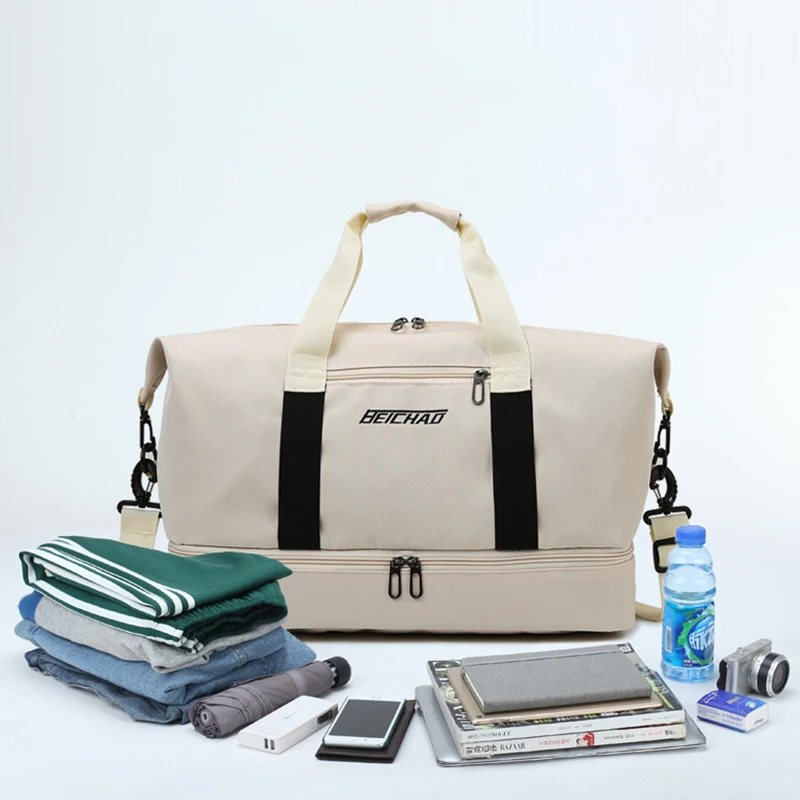 Bolsa de viaje expandible mujer – Capacidad grande, estilo deportivo - imagen 3