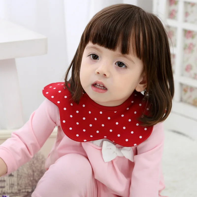 Baberos impermeables de algodón para bebé, toalla de Saliva con estampado Floral, paño suave para eructar, 4 capas - imagen 2