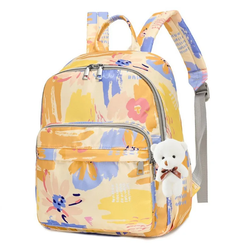 Bolsa de mamá, mochila ligera, mamá joven, multifuncional, nueva moda, bolsa de mamá, madre, bebé, salir - imagen 5