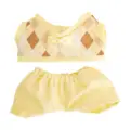 yellow shorts