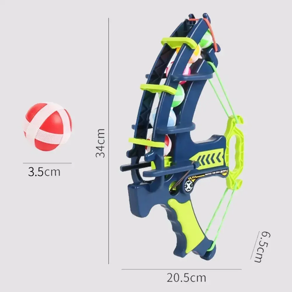 Juguetes para niños, tiro deportivo, tirachinas, objetivo, pelota pegajosa, Diana, juegos de mesa de baloncesto, juego educativo para niños al aire libre, juego de juguetes - imagen 4