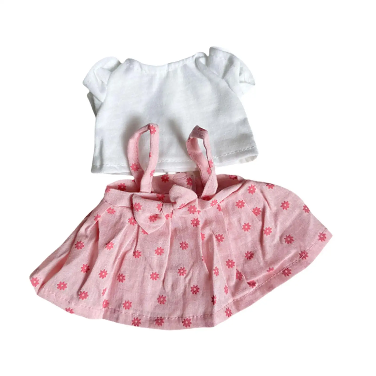 Doll Dress 20cm Doll Clothes Soft Kids Toy Fashion DIY Plush Doll Accessories,