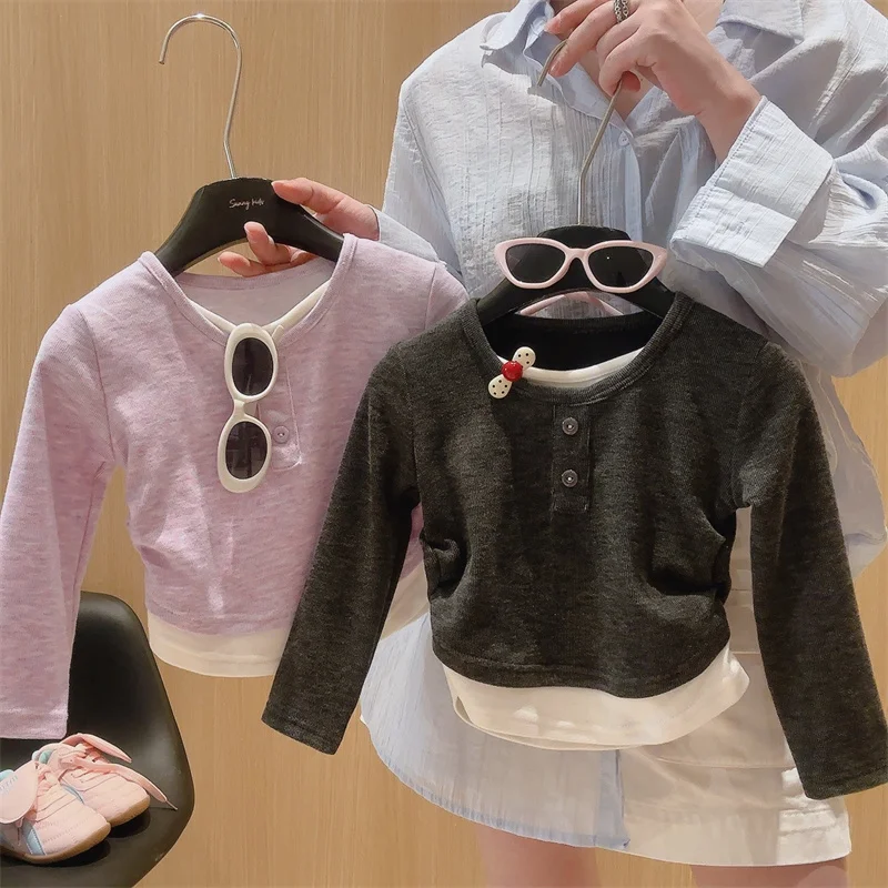 Conjunto de otoño para niños – Jersey y pants cálidos