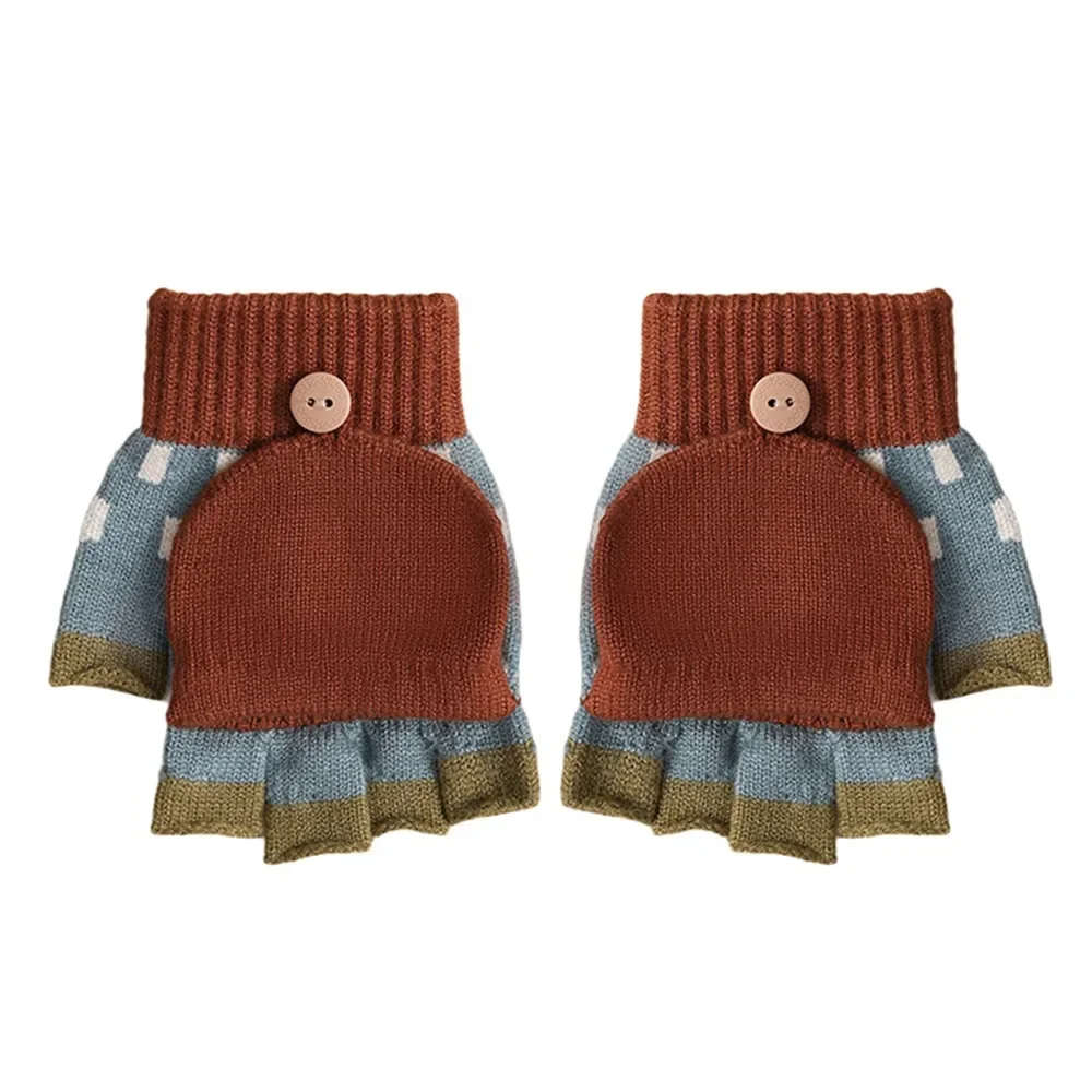Guantes de invierno para niños – Color caramelo - imagen 3
